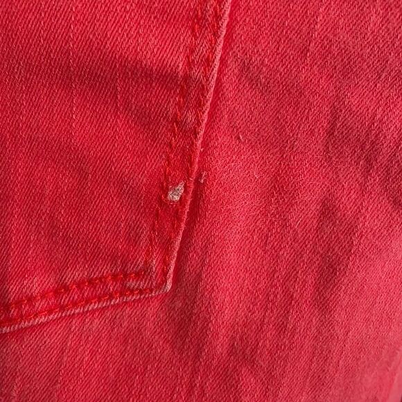 Jessica Simpson red uptown high-rise shorts - Picture 5 of 9